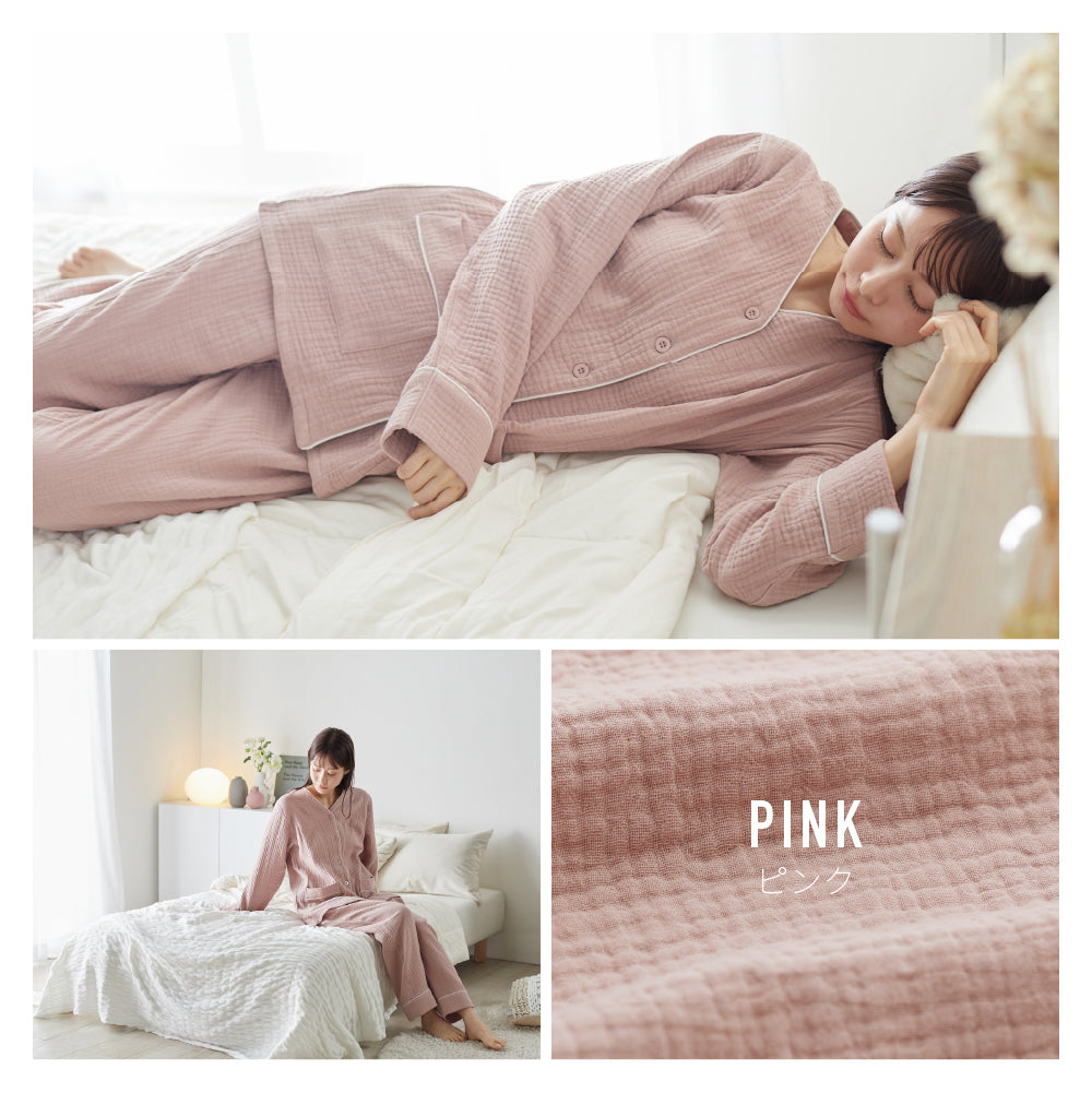 ゆか 通気性／吸放湿／さらっとなめらか】竹レーヨンの2重ガーゼ